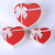 Manufacturer direct sales creative heart general gift box high-end printing empty gift box clothing accessories box