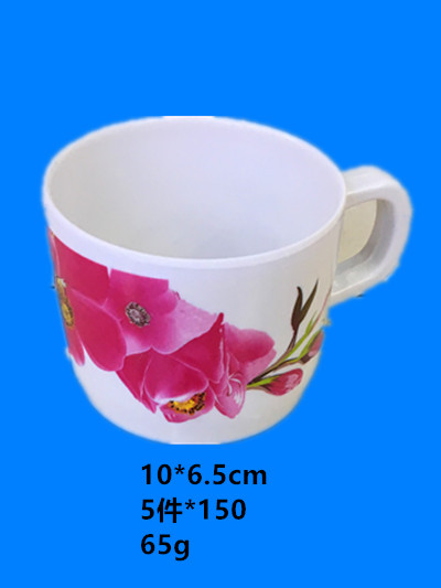 密胺杯子美耐皿口杯 牛奶杯一等品大量现货库存低价处理