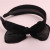 Pure color cloth hair hoop georgette yarn head hoop black check head hoop bowknot hair clip yiwu hair accessories