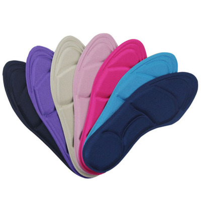 5D sponge arch massage insole breathable, sweat-absorbent and cushion-cushioned for ladies