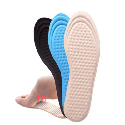 Ye Beier Can Be Cut and Comfortable Breathable Sweat Absorbing Dot Massage Sponge Insole-Women's