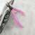 Nail art tool round handle pliers to remove dead skin scissors plastic handle to remove dead skin forceps