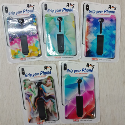 Mobile phone card back stick mobile phone holder card stick lazy body multifunctional bracket foreign trade sales