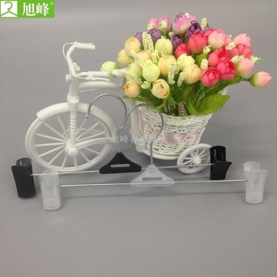 Xufeng plastic clothes rack and trousers clip manufacturer direct line steel wire clip article no. 1502