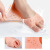 Silicone hold-toe hold-toe cleat-proof hosiery exposed toe invisible boat hosiery split toe protective foot socks sebs