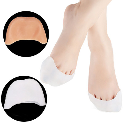 Ballet Toe-Tip Sleeve High Heel Shoes Front Palm Protective Cover SEBs Toe Protector Anti-Pain Wear-Resistant Toe Sleeve Men's
