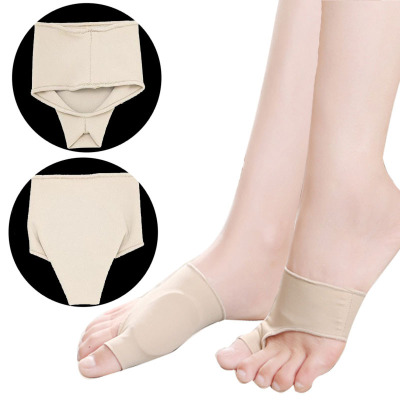 Foot pain care hose with invisibility hose with overpronation of the thumb to protect the front foot sock