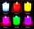 New Wave Mouth Candle Light LED Electronic Candle Wish Small Tea Light Wedding Proposal Arrangement Props