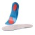 Super Soft Free Cutting Double TPE Silicone Sports Shock Absorption Breathable Insole