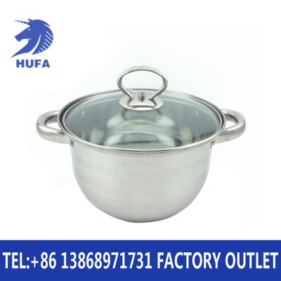Stainless Steel Tube Ear 4-Piece Soup Pot