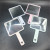 Trendy Square Hand-Hold Mirror Cosmetic Mirror Korean Hand-Held Handle Mirror Youpin Shop Wholesale