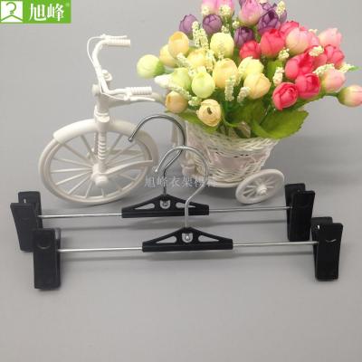 Xufeng plastic clothes rack and trousers clip manufacturer direct line steel wire clip article no. 1507
