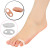 Little toe retractor little toe overlap separator silicone double ring thumb valgus toe pad