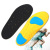 Sports cushioning and thickening insoles for sweat and ventilation military training running insoles for men and women
