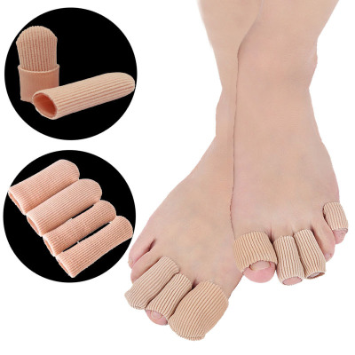 The thumb protection sheath toe wear pain protective sheath silicone fiber toe callus nursing sheath sebs toe sheath