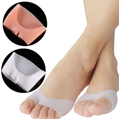 New Ballet Toe Finger Protective Cover Anti-Wear Silicone Front Palm Cover Calluses Corns Anti-Pain Toe-Tip Sleeve