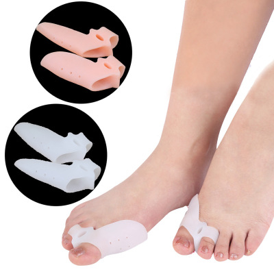 Silicone Thumb Valgus Pain Hand Massager Breathable Big Foot Bunion Separation Sleeve Toe Overlap Toe Separator
