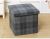 New Linen Plaid Classic Style Storage Stool Can Be Used as Shoe Changing Stool Sofa Stool Foldable Quantity Discounts