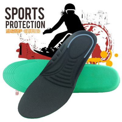 Breathable hypollion sports insole cushioning comfortable massage sports insole soft sponge hi-poly insole