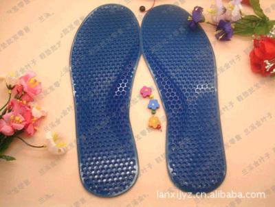 All-palm silicone cushioned insole for men/cushioned, soft silicone insole for men