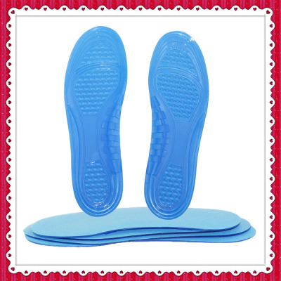 SEBs Sports Shock Absorption Insole Silicone Hexagonal Comfortable Massage Running Insole
