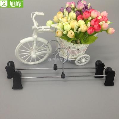 Xufeng plastic clothes rack and trousers clip manufacturer direct line steel wire clip article no. 1509