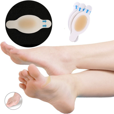 Big foot bone gel blisters with hydrocolloid anti-wear and pain-proof eyelet shoe waterproof invisible paste