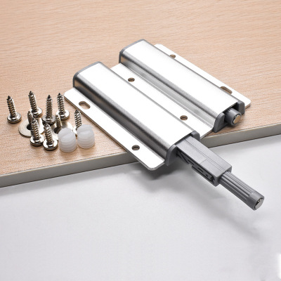 Bead bounder cabinet door suction pressure type self - propelled invisible door free hand spring aluminum housing