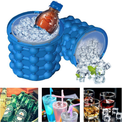Irlde ice genie ice bucket ice cup Saving ice Cube Maker blocks ice bucket