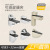 Alloy glass clip F large glass clip fastening bracket for fish nose clip shelf plate bearing 20 kg