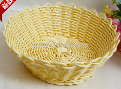 Imitation rattan bread basket fruit basket snack basket included basket