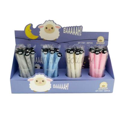 New goat pen silicone neutral pen alpaca soft rubber gift pens