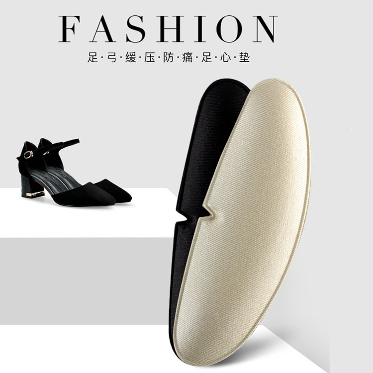 New foam comfortable anti-wear heel post soft half - yard cushion after heel pad pasted heels