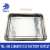 Japanese-Style Square Plate Deepening Thickening Stainless Steel Deep Square Plate Square Plate Baking Rectangular Tray Baking Tray Rectangular