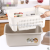 Transparent combination covered with multi-layer dustproof plastic bowl basin, drain dish rack kitchen cupboard