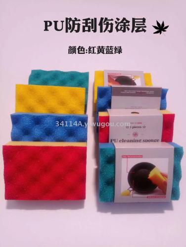 silicon carbide grinding blo plus sand cleaning bar sand blo pu scratch-resistant coating sponge