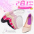 Gel T-Type Heel Grips Thickened Non-Heel Heel Grip 2-in-1 Silicone Heel Pad Shock Absorption Anti-Wear Half Insole