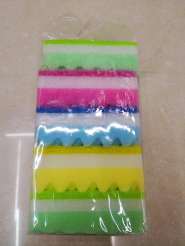 5 pieces wave shape scouring sponge spong mop dishwash blo nano sponge magic spong mop