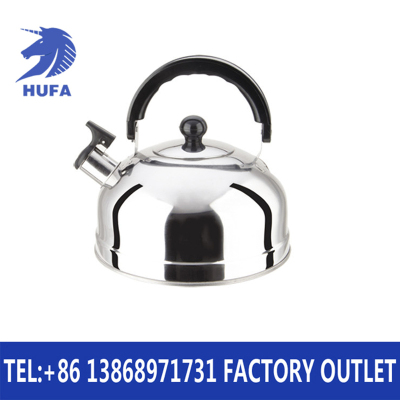 Colorful Stainless Steel Whistling Kettle Luxury Flat Bottom Kettle Sound Kettle Gift Pot