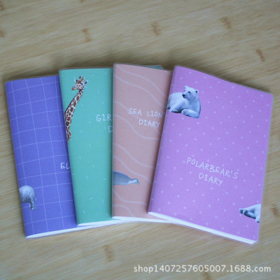 Korean Stationery Ruyi 32 K80 Ferrule Thread-Mounted Notebook A5 Fresh Notepad Creative Notebook Direct Sales
