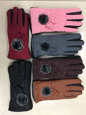 Manufacturer hot style direct selling women outdoor leisure sports cycling ski gloves heat, cold and waterproof