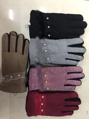 2015 new winter fashion Korean version of lady touch screen protector warm non-slip cycling driving gloves