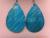 Supply fashion shell earrings = environmentally friendly spray earrings