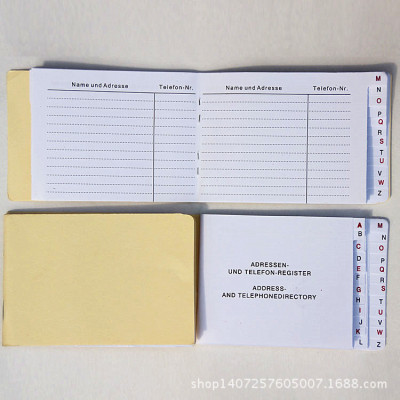 Creative Stationery Classification Phone Book Telephone Directory Address Book Number Book Factory Special Offer