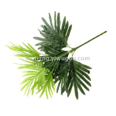 Simulated plant leaves 12 green willows