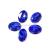 The DZ3002 Oval margin Mixed color Fancy Stone Crystal Accessories Jewelry