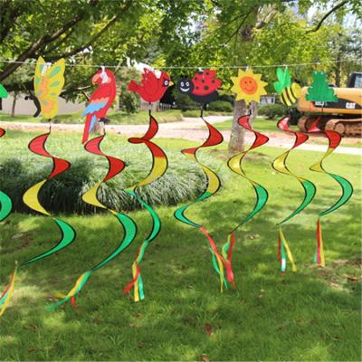 Colorful animal and insect wind wind turbine wind turn campsite courtyard kindergarten festive decoration wholesale