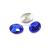 The DZ3002 Oval margin Mixed color Fancy Stone Crystal Accessories Jewelry
