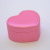 Factory Direct Sales Small Double Layer Heart-Shaped Jewelry Box Pu Gift Box Packing Box Jewelry Box Currently Available