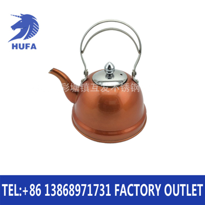 Non-Magnetic Extra Thick Stainless Steel Angel Pot Induction Cooker Special Use with Strainer Multi-Purpose Teapot and Kettle